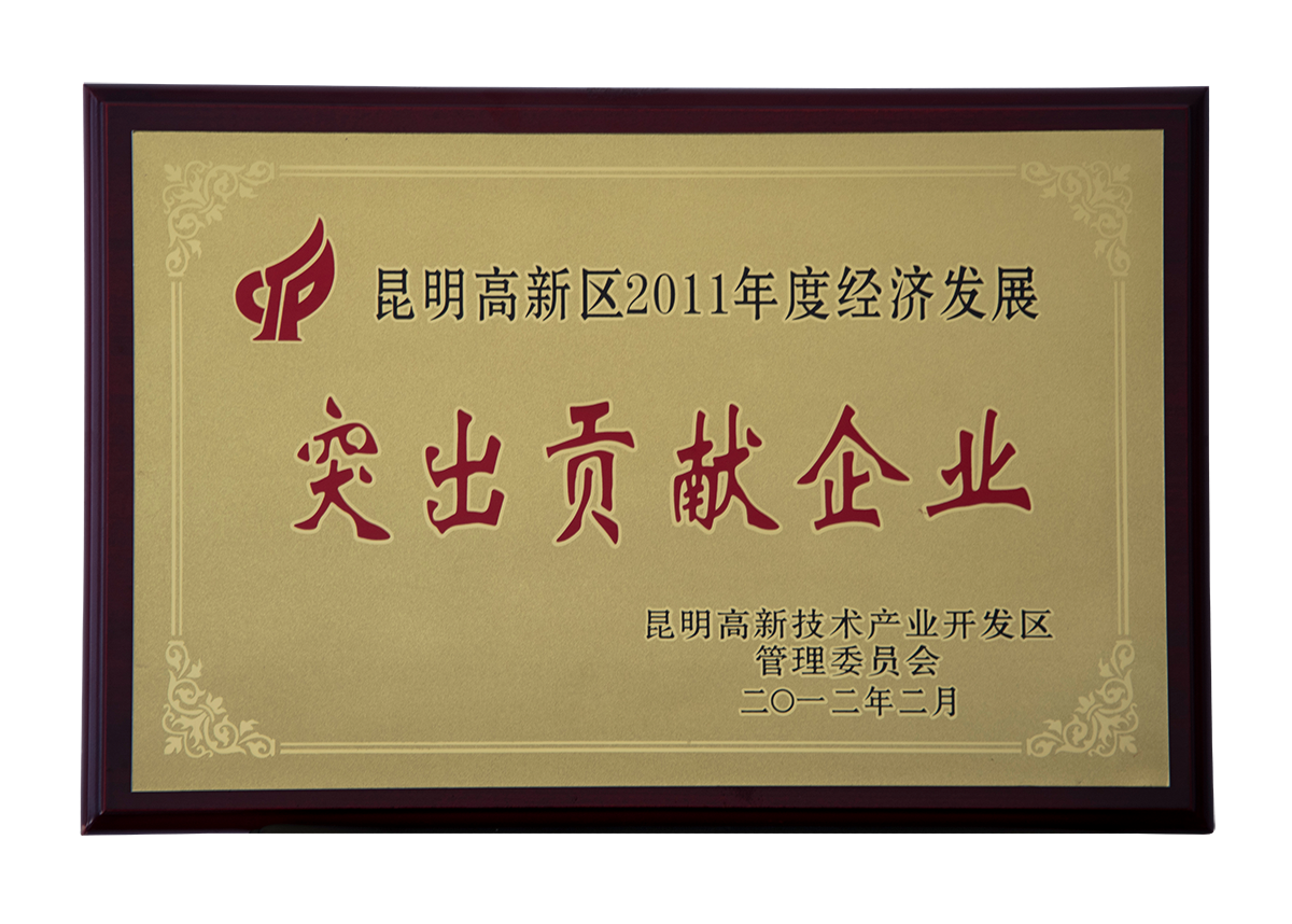 突出貢獻企業(yè)